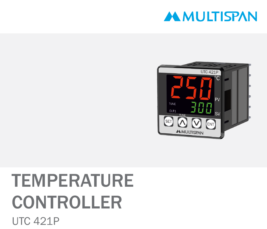 411932Capture.png UTC-421P DOUBLE DISPLAY UNIVERSAL INPUT PID CONTROLLER SINGLE RELAY 3 3 DIGIT 48 X 48 X 70 MULTISPAN 411932capture