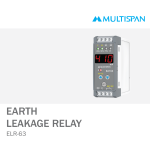 ELR-63 EARTH LEAKAGE RELAY 76 X 28 X 85 MULTISPAN 462020capture