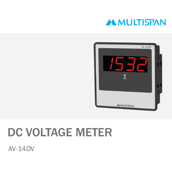 AV-14DV DIGITAL DC VOLT METER MULTISPAN 530731capture