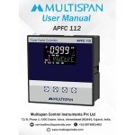 APFC-112 AUTOMATIC POWER FACTOR CONTROLLER UP TO 16 STAGE 144 X 144 X 70 MULTISPAN 538215apfc 112