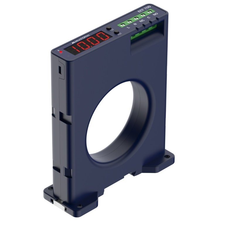 ECT-70 Set by Knob EARTH LEAKAGE RELAY BUILT IN CBCT 40 X 75 X 102 MULTISPAN 60365ect 70d regular
