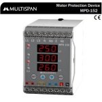 MPD-152 Din rail 55mm VOLTAGE CURRENT PROTECTION RELAY DIN RAIL 75 X 55 X 110 MULTISPAN mpd