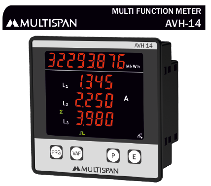 611117Capture.png AVH-14 THREE PHASE MULTIFUNCTION METER 96 X 96 X 54 MULTISPAN 611117capture