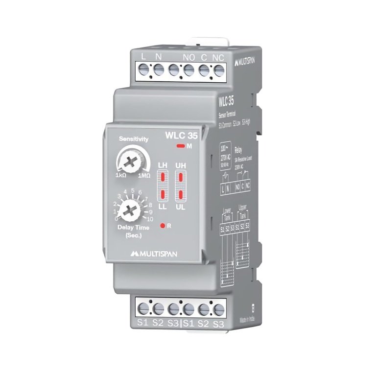 WLC-35 Dual Tank WATER LEVEL CONTROLLER 90 X 35 X 63 MULTISPAN 61juwulae2l. sl1500
