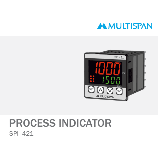 SPI-421 1 Mode MULTI MODE PROCESS INDICATOR 48 X 48 X 70 MULTISPAN 620624capture