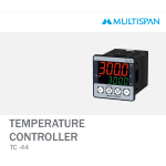 TC-44 DOUBLE DISPLAY FIX INPUT PID CONTROLLER 48 X 48 X 70 MULTISPAN 640227capture