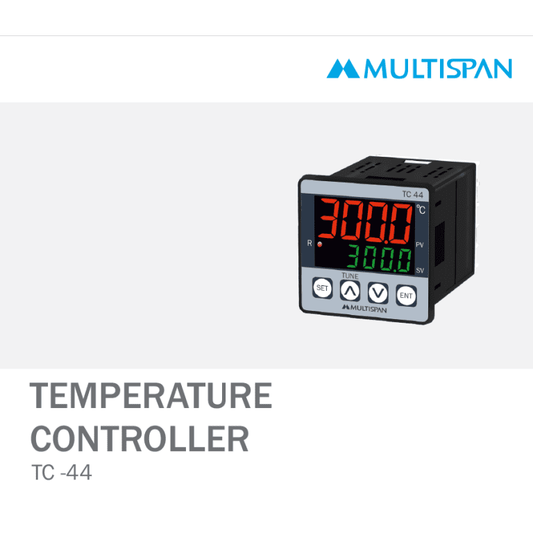 TC-44 DOUBLE DISPLAY FIX INPUT PID CONTROLLER 48 X 48 X 70 MULTISPAN 640227capture