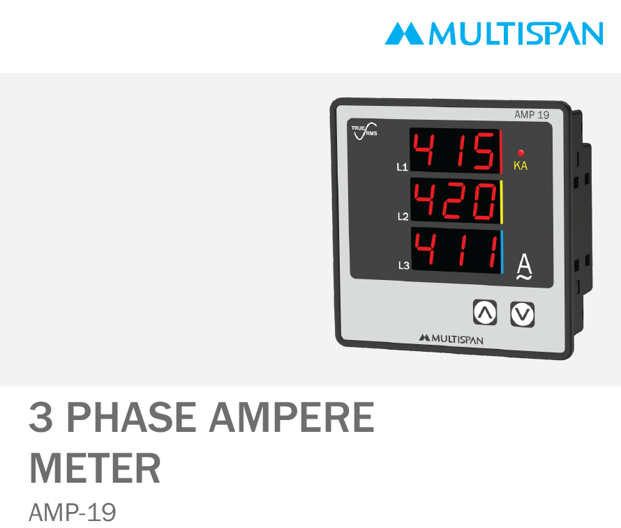 648304Capture.png AMP-19 THREE PHASE AMPERE VOLTMETER 96 X 96 X 43 MULTISPAN 648304capture