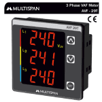 AVF-29T AVF METER 72 X 72 X 45 MULTISPAN 718544capture