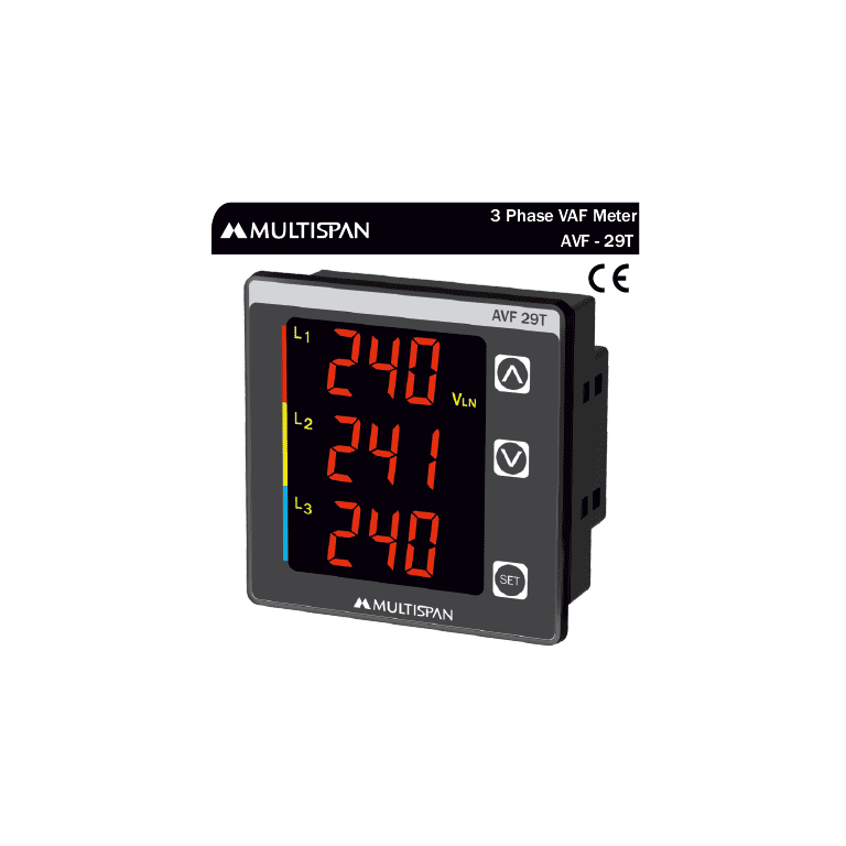 AVF-29T AVF METER 72 X 72 X 45 MULTISPAN 718544capture