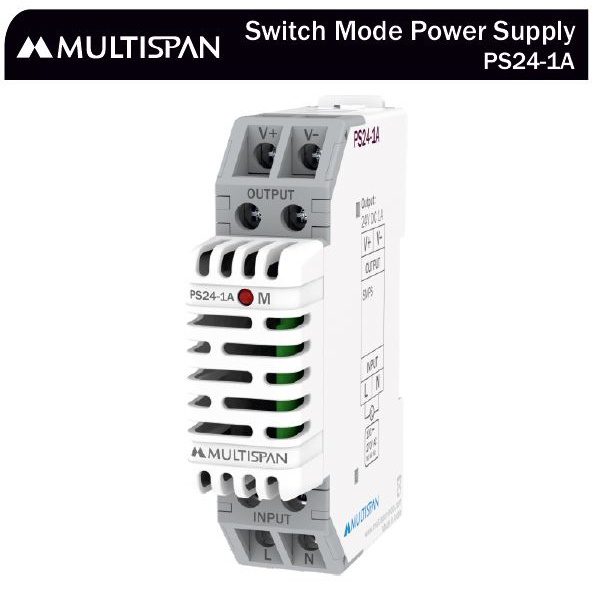 PS24-1A Power Supply 90 X 22.5 X 75 MULTISPAN 765303ps24 1a