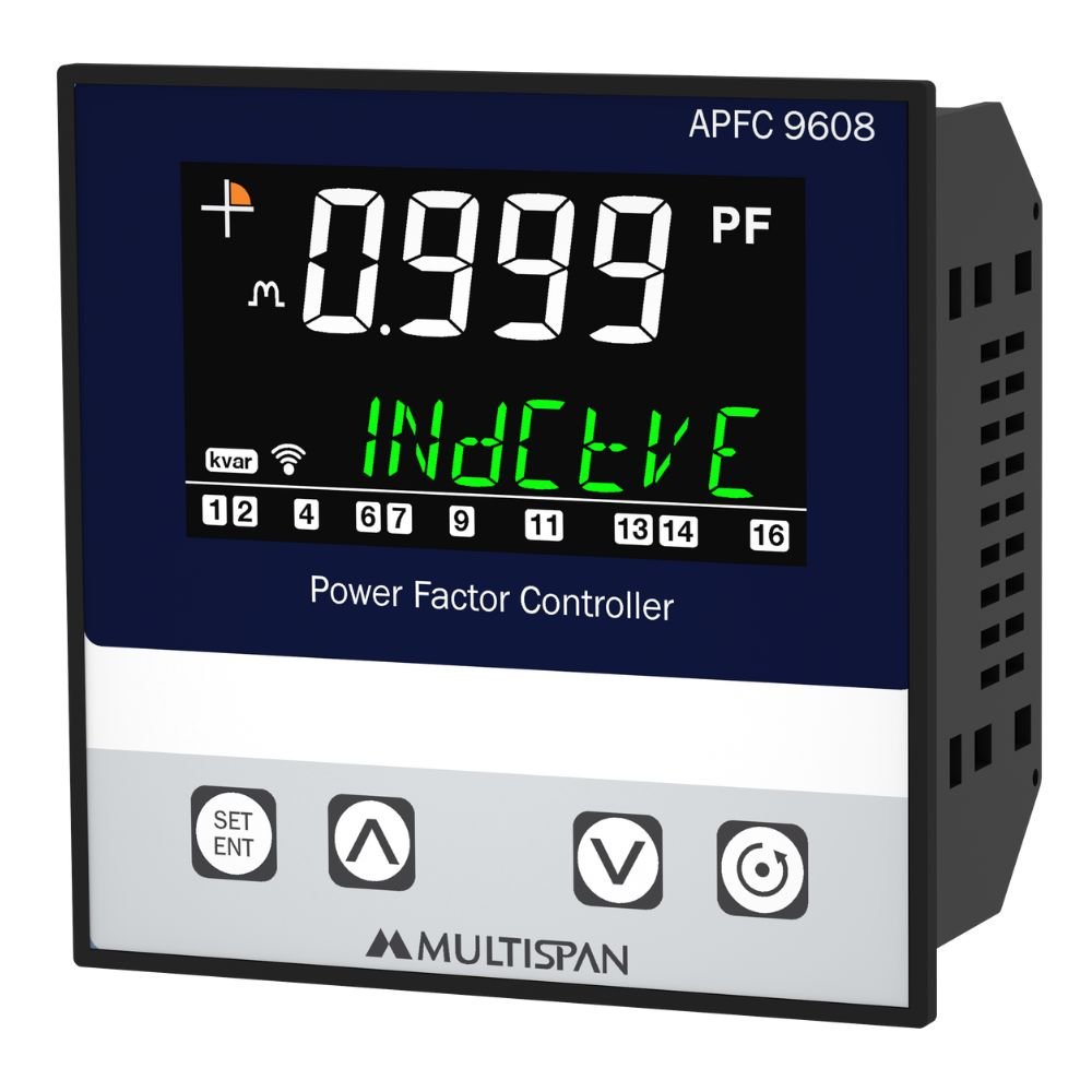 APFC-9608 AUTOMATIC POWER FACTOR CONTROLLER UP TO 16 STAGE 96 X 96 X 54 MULTISPAN xr d daf 1mpdg7g 31,j 7370562928758346218,t