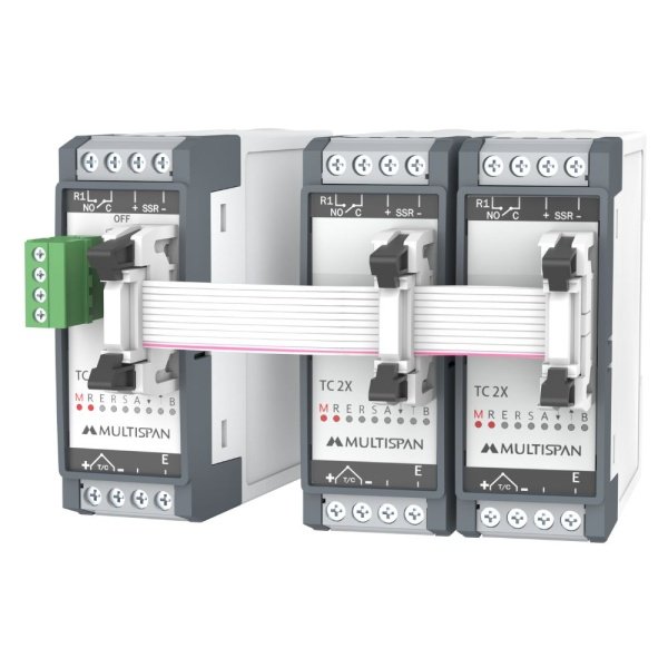TC-2X Slave module BLIND DIN RAIL PID CONTROLLER 76 X 27 X 85 MULTISPAN 79811tc 1x 2x regular