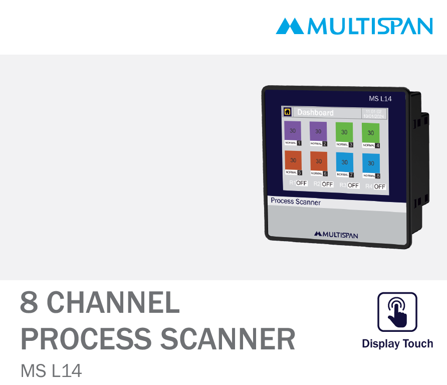 803137Capture.png MS-L14 Touch Screen PROCESS SCANNER DATA LOGGER 8 Channel 96 x 96 x 66 MULTISPAN 803137capture