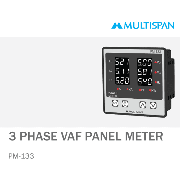 PM-133 6 Display AVF METER 96 X 96 X 54 MULTISPAN 83128capture