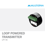 LPT-45 LOOP POWERED TRANSMITTER MULTISPAN 832857capture