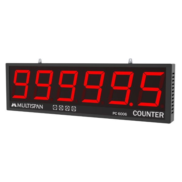 RS-6006 Single Side JUMBO DISPLAY INDICATOR MODBUS INPUT 165 X 570 X 55 MULTISPAN 84160pc6006 front