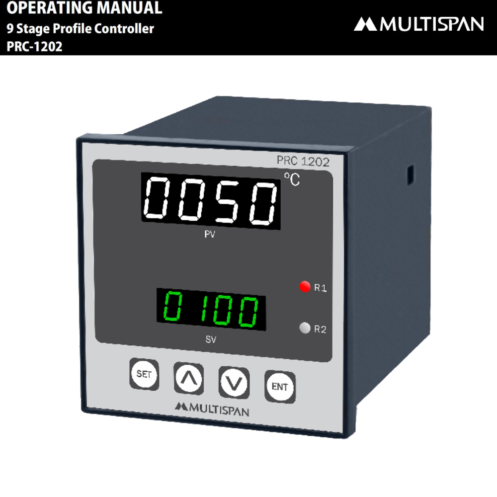 859409prc-1202.png PRC-1202 PROFILE CONTROLLER 96 X 96 X 110 MULTISPAN prc