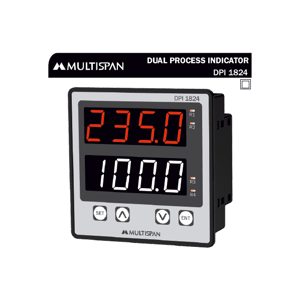 DPI-1824 DUAL INPUT INDICATOR 96 X 96 X 54 MULTISPAN 880731capture