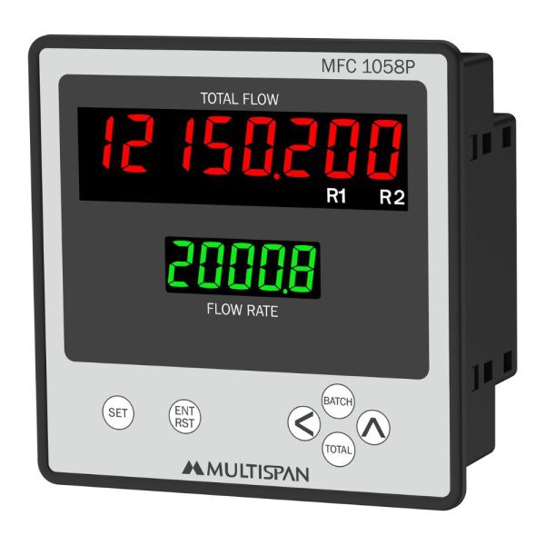 MFC-1058P FLOW TOTALISER 96 x 96 x 54 MULTISPAN 89644mfc 1058p regular
