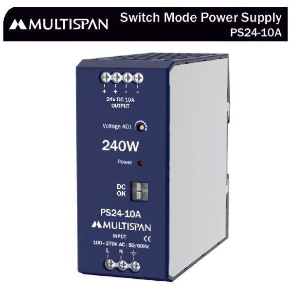 PS24-10A Power Supply 125 X 55 X 135 MULTISPAN 906309ps24 10a