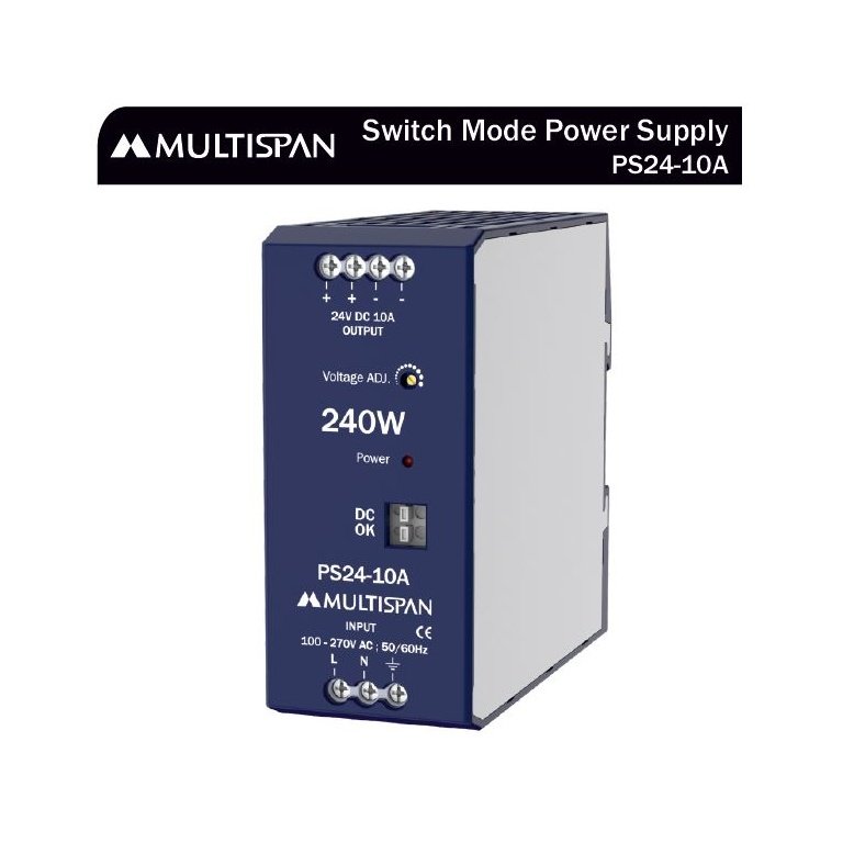 PS24-10A Power Supply 125 X 55 X 135 MULTISPAN 906309ps24 10a