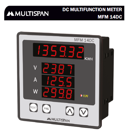 930876Capture.png MFM-14DC Meter DC MULTIFUNCTION METER MULTISPAN 930876capture