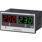 AV-33 DIGITAL AMPERE VOLT METER 48 X 96 X 66 MULTISPAN av
