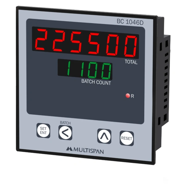 BC-1046D PROGRAMMABLE BATCH COUNTER 96 X 96 X 43 MULTISPAN bc 1046d