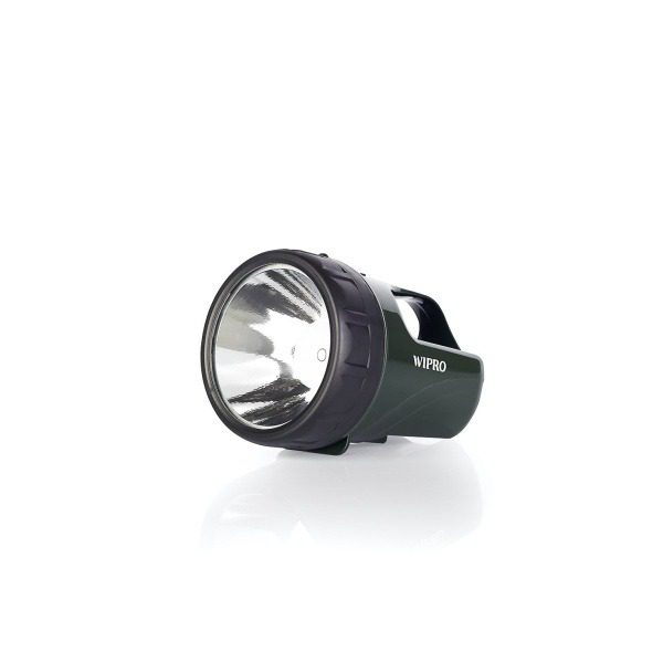 Wipro LifeLite 3-Watt Rechargeable LED Torch, Multicolor, 18 10 Steel, Transparent, Model CL0004 cl