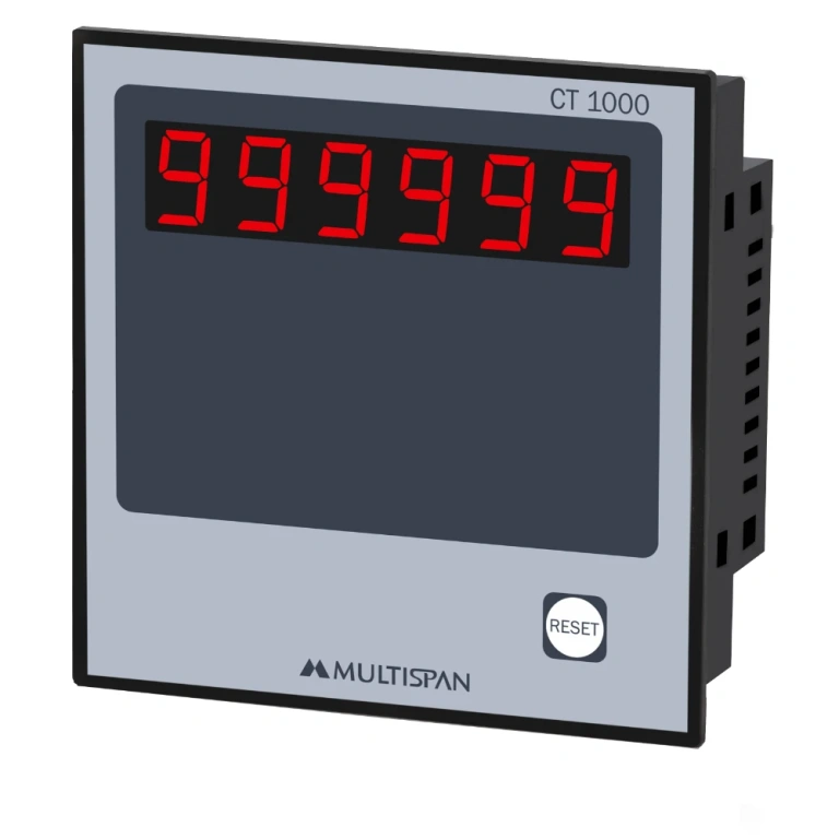 CT-1000 COUNTER TOTALISER 96 X 96 X 40 MULTISPAN ct