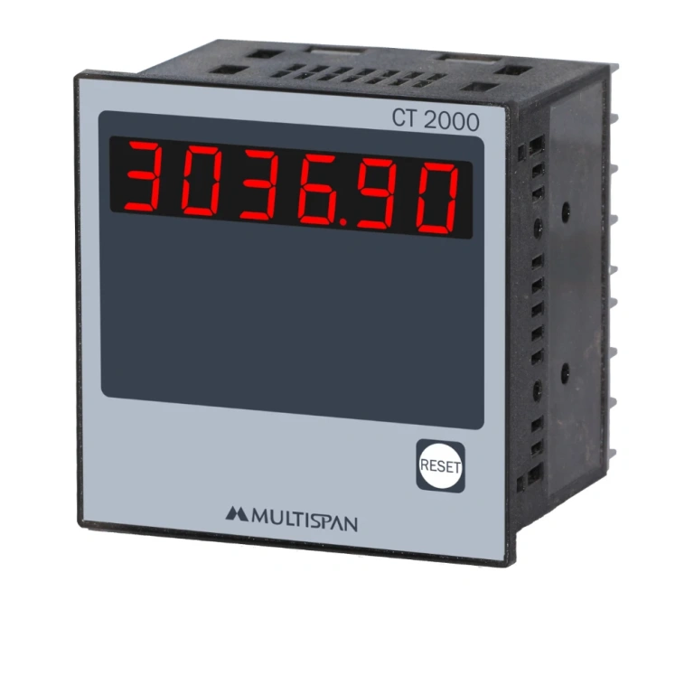 CT-2000 COUNTER TOTALISER 72 X 72 X 36 MULTISPAN ct