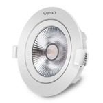 Wipro Garnet 6W Slim COB LED Spotlight Cool White 6500K , 520 Lumens 38 Beam Angle, 72mm Cutout Adjustable Design, Efficient
