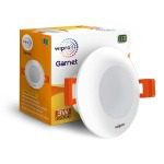 Wipro Garnet 3W LED Mini Downlight Cool White 6500K , Compact Design with 120 Beam Angle Recessed Down Light for False Ceilin