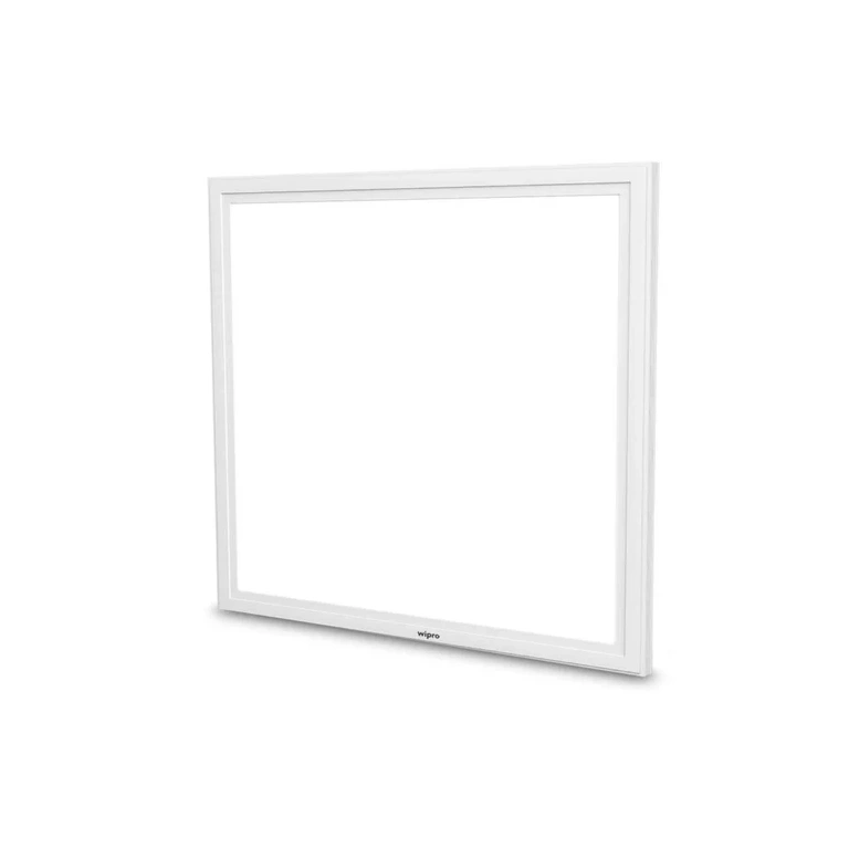 Wipro Garnet 40W 2 2 LED Edgelit Panel Cool White Light 6500K 2 Feet x 2 Feet Recessed Panel for False Ceiling Aluminium Hous