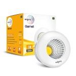 Wipro Garnet 1W LED Cabinet COB Spotlight Cool White 6500K , 100 Lumens 40 Beam Angle, 29mm Cutout Adjustable Design, Recesse