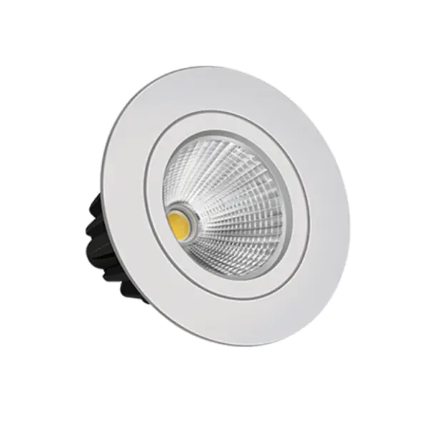 Wipro Garnet 3W COB Spotlight Cool White 6500K , 210 Lumens 35 Beam Angle, 55mm Cutout Adjustable Design, Aluminium Housing R