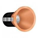 Wipro Garnet 12W Compact Gold COB Spotlight Neutral White 4000K , 850 Lumens 15 Beam Angle, 55mm Cutout Ideal for Office, Hom