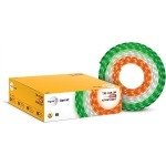 Wipro Garnet 18m Tri-Color LED Strip Light, 60 LEDs mtr, IP65 Waterproof, Flexible Rope Light for Outdoor Usage, Plug and Pla