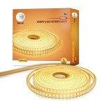 Wipro Garnet 50W 5 Meters LED Strip Light, 120 LEDs mtr, Warm White 2700K, IP65 Waterproof, Flexible Rope Light for Outdoor I