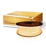Wipro Garnet 50M LED Strip Light, 120 LEDs mtr, Warm White 2700K, IP65 Waterproof, Flexible Rope Light for Outdoor Indoor Dec