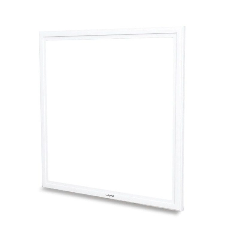 Wipro Garnet 40W 2 2 LED Backlit Panel Cool White Light 6500K 2 Feet x 2 Feet Recessed Panel for False Ceiling Aluminium Hous