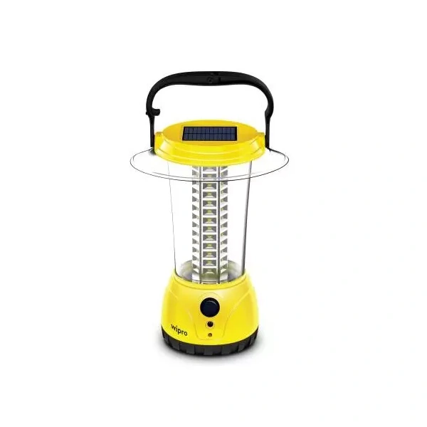 Wipro Green Coral Plus Rechargeable Solar LED Lantern, 16W, Emergency Light, Model E10012 e