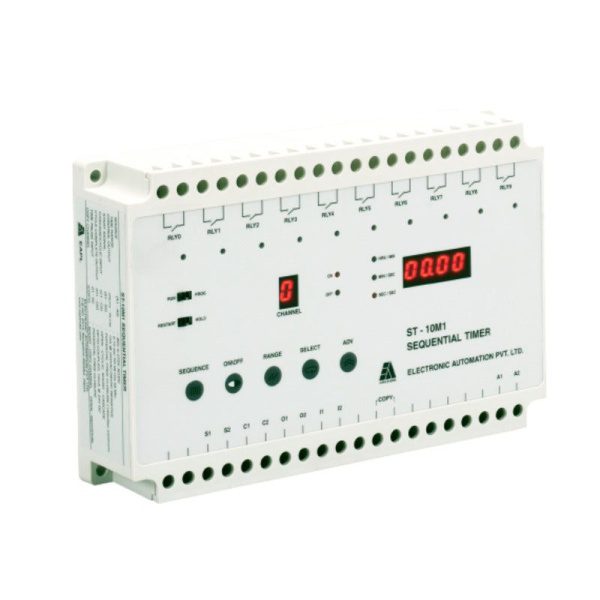 ST-10M2 10Channel timer, Sequential timer, 1Triac per chnl EAPL eapl st 10m2 sequential timer voltkart voltkart voltkart orig