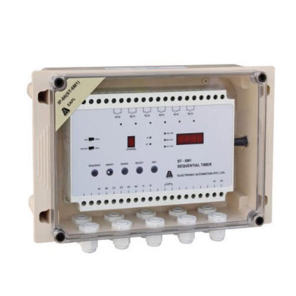 ST-15M2 IP 15Channel timer, IP66, Sequential timer, 1Triac per chnl EAPL eapl st 15m2 ip sequential timer voltkart voltkart v