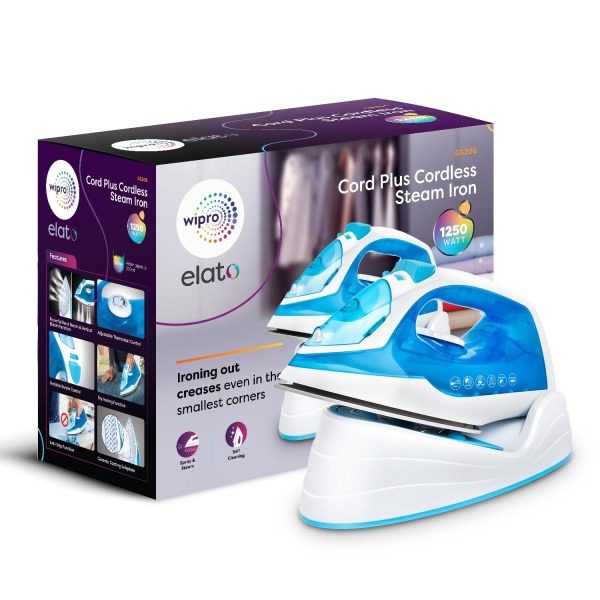 CORD PLUS CORDLESS STEAM IRON MODEL ED051125 Image