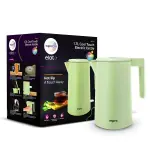 Wipro Elato BK211 Cool Touch Double Layer Electric Kettle, 1.7 Litres, Anti Rust Shield, Super Fast Heating, 3x Protection Ov
