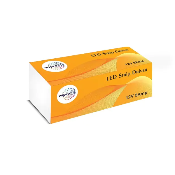 Wipro 10 Amp LED Strip Driver, 12V DC Output, LED Strip Connector for Indoor Strip Light, Model HD1100 hd