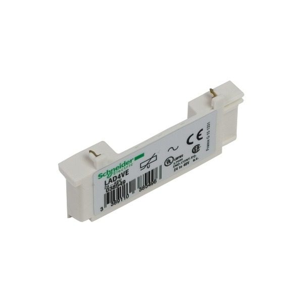 LAD4VU TeSys D suppressor module varistor 110 250 V AC Schneider Electric lad4vu