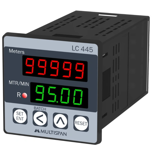 LC-445 5 Digit PROGRAMMABLE LENGTH COUNTER 48 X 48 X 95 MULTISPAN lc